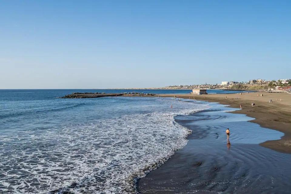 Апартаменты La Casa De La Playa San Agustin Маспаломас Экстерьер фото